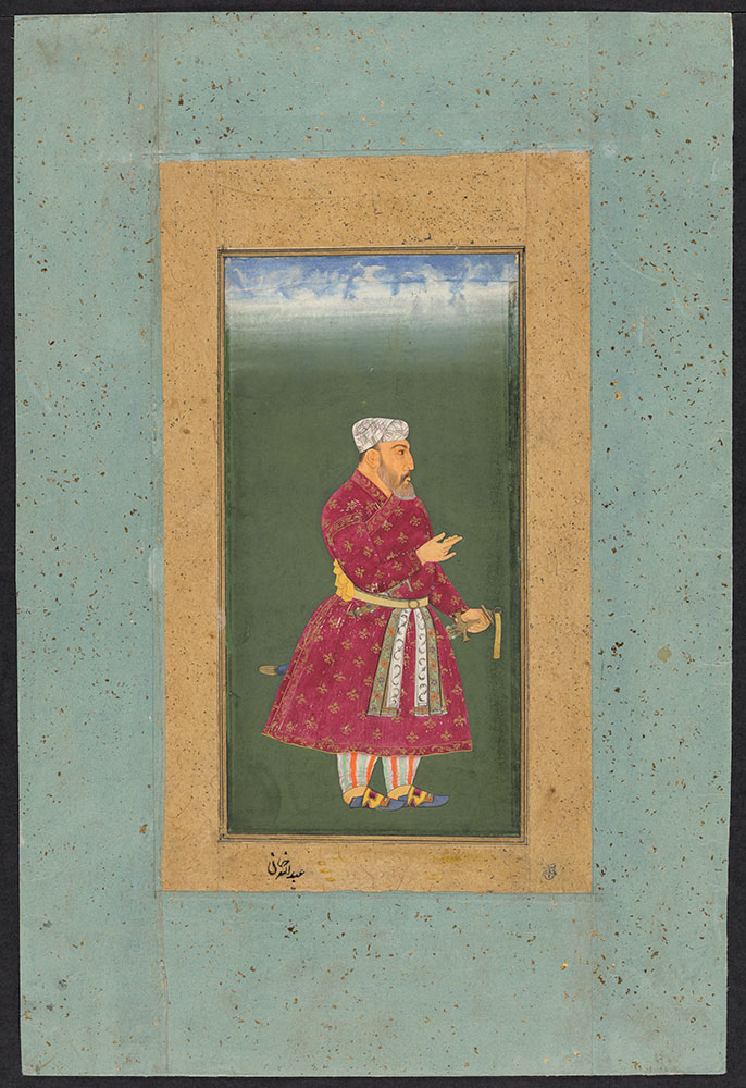 Portrait of Abdullah Khan