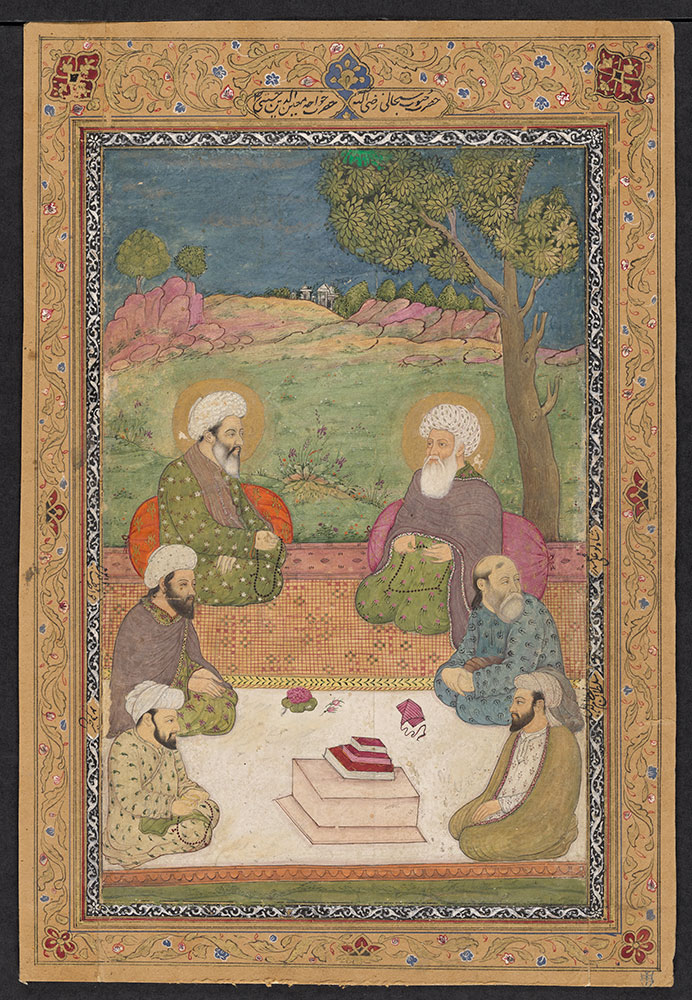 Painting of Six Chisti Sufi Saints