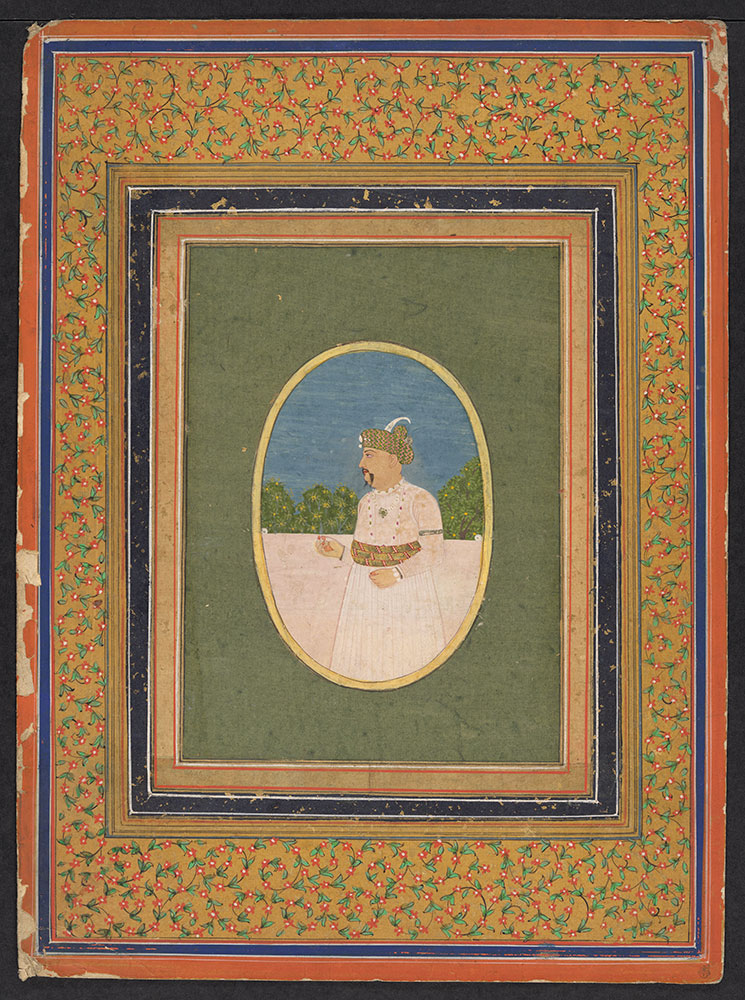 Oval Portrait of Shuja ud-Dawlah