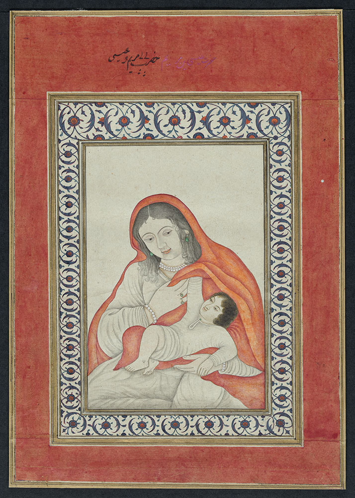 Painting of the Virgin Mary and Child