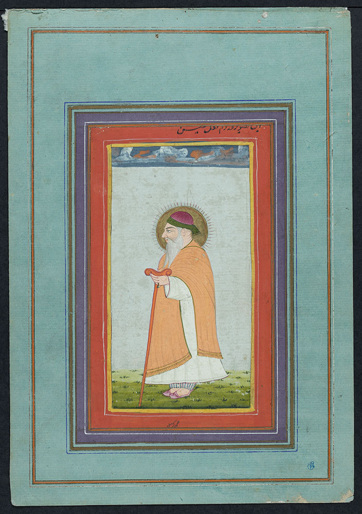Portrait of Lal Husayn with a Halo