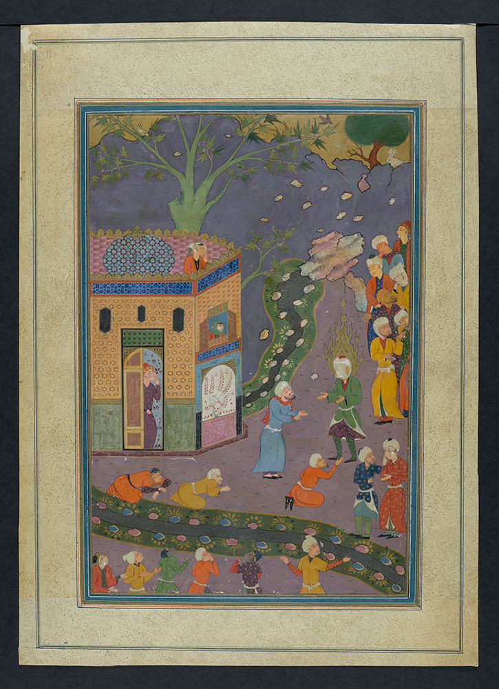 Painting of the Prophet Muhammad's Night Journey
