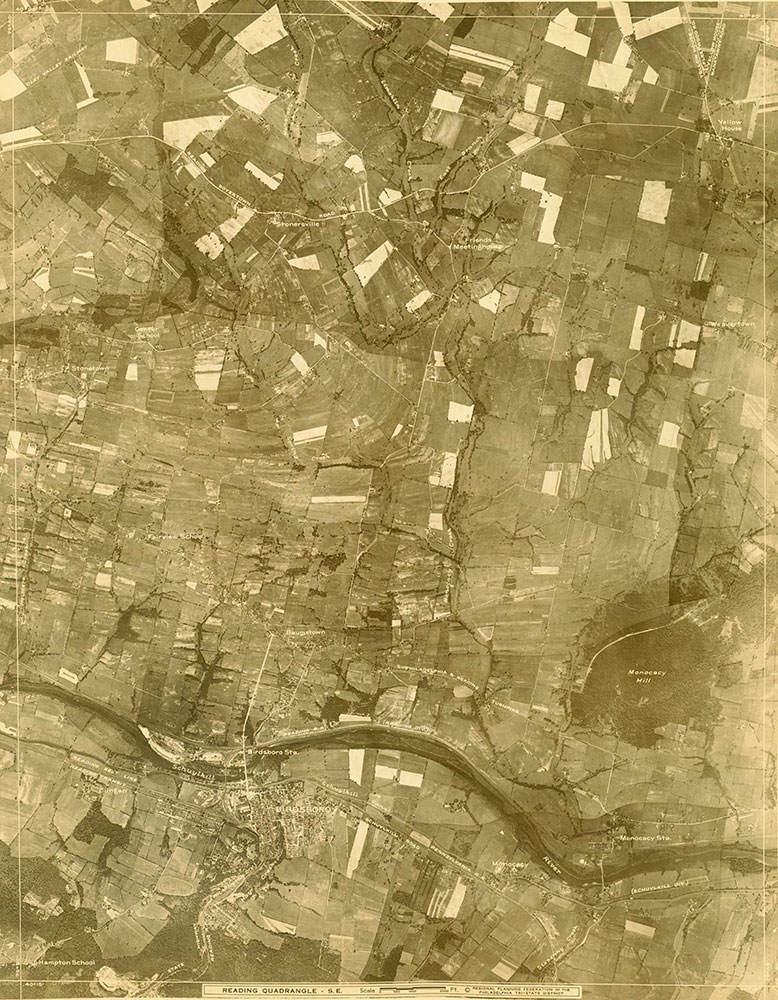 [Aerial Survey of the Philadelphia Region], Plate 4