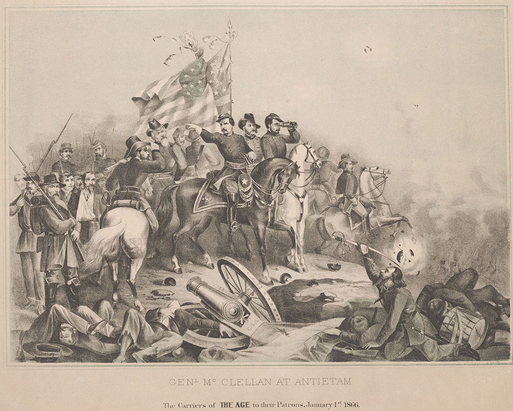 General McClellan at Antietam
