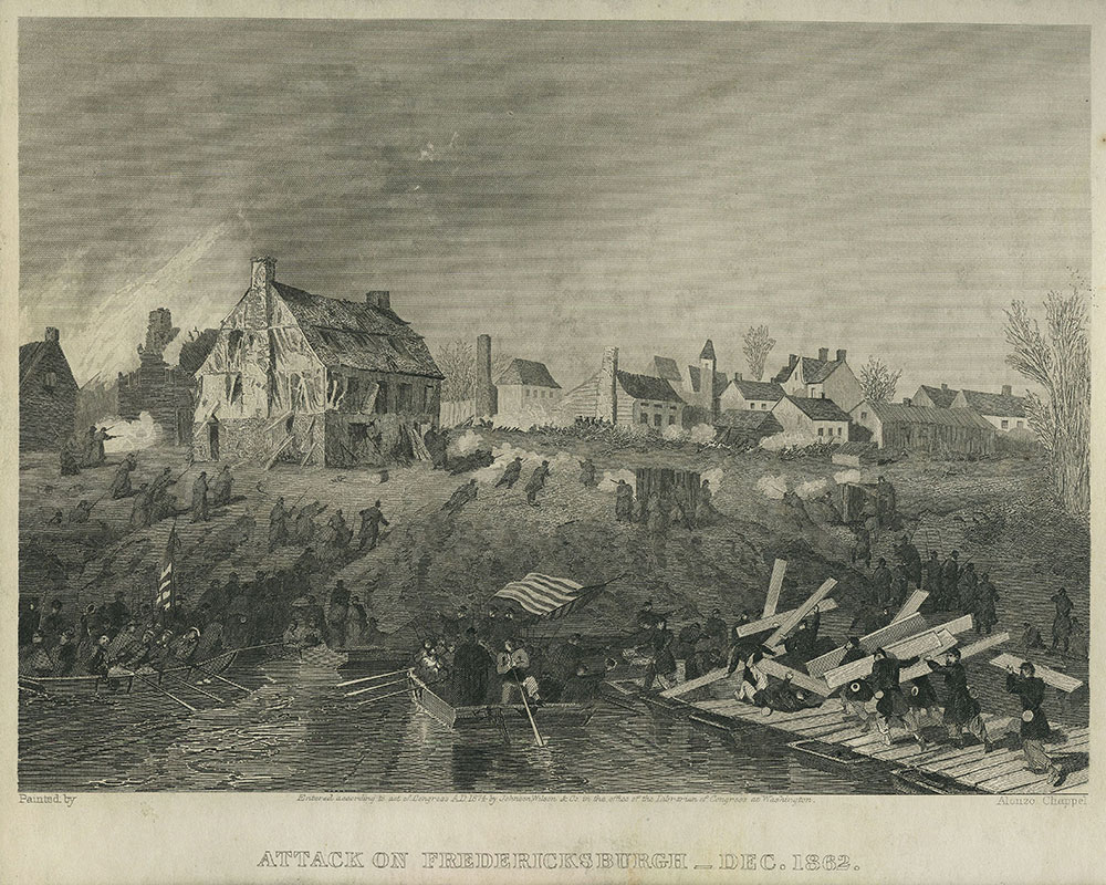 Attack on Fredericksburgh - Dec. 1862