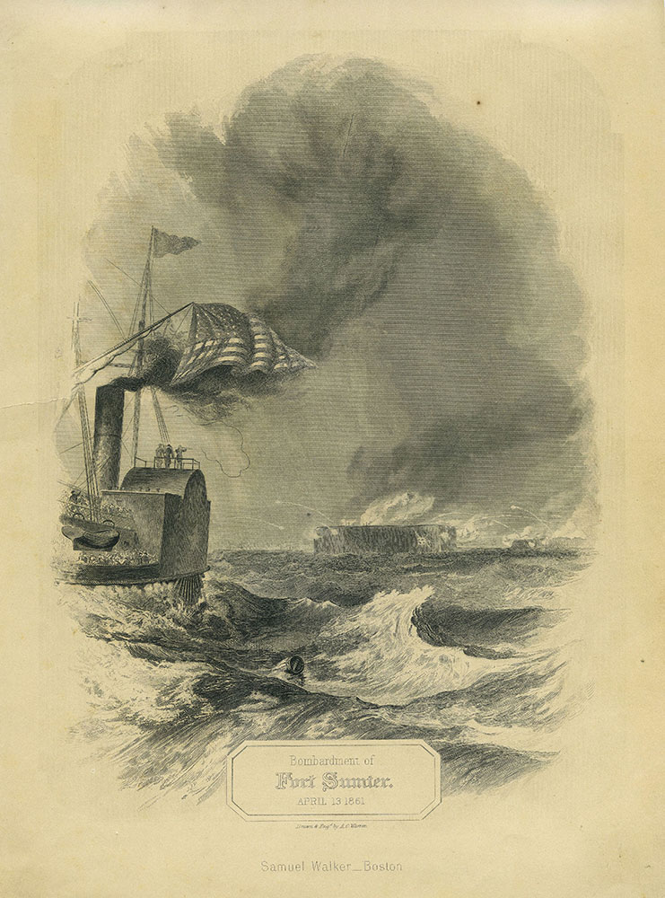 Bombardment of Fort Sumter. April 13, 1861