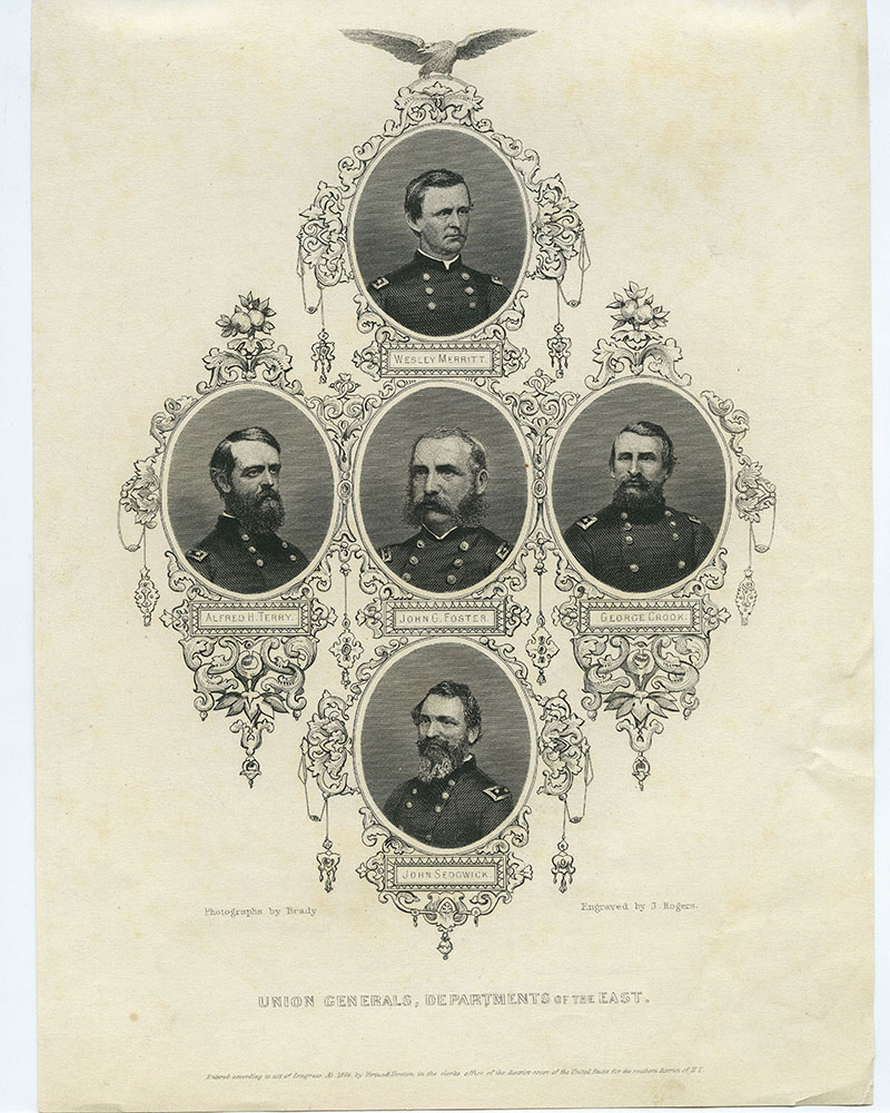 Union Generals, Department of the East.
