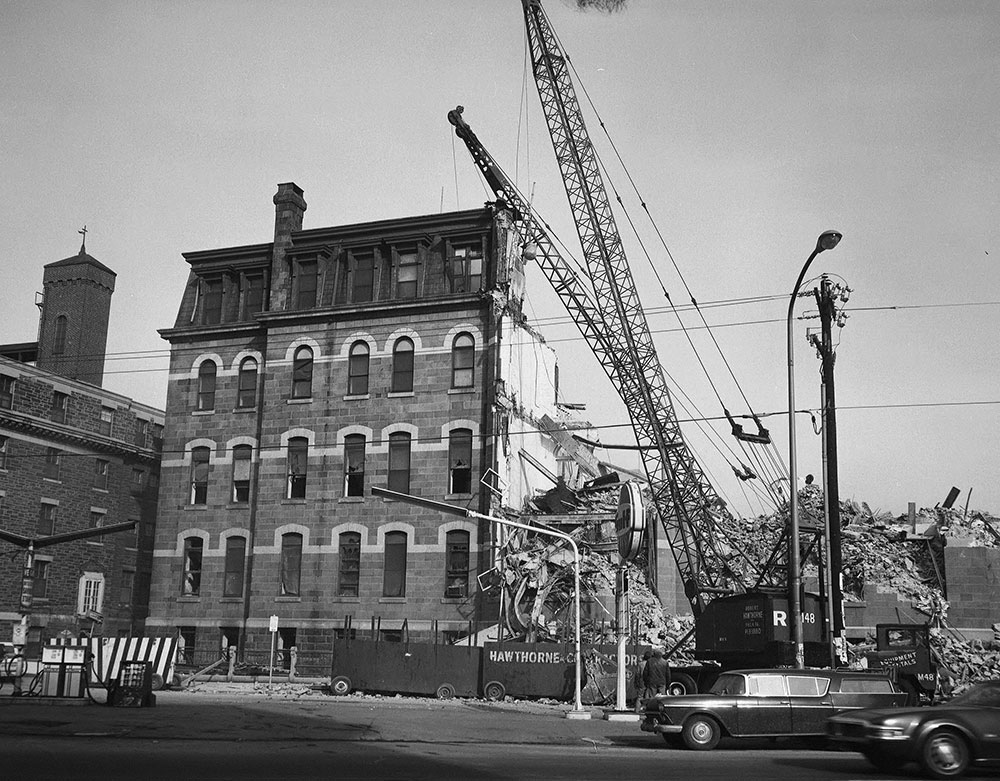 Demolition with Equipment, 4th, 5th, & Market Streets