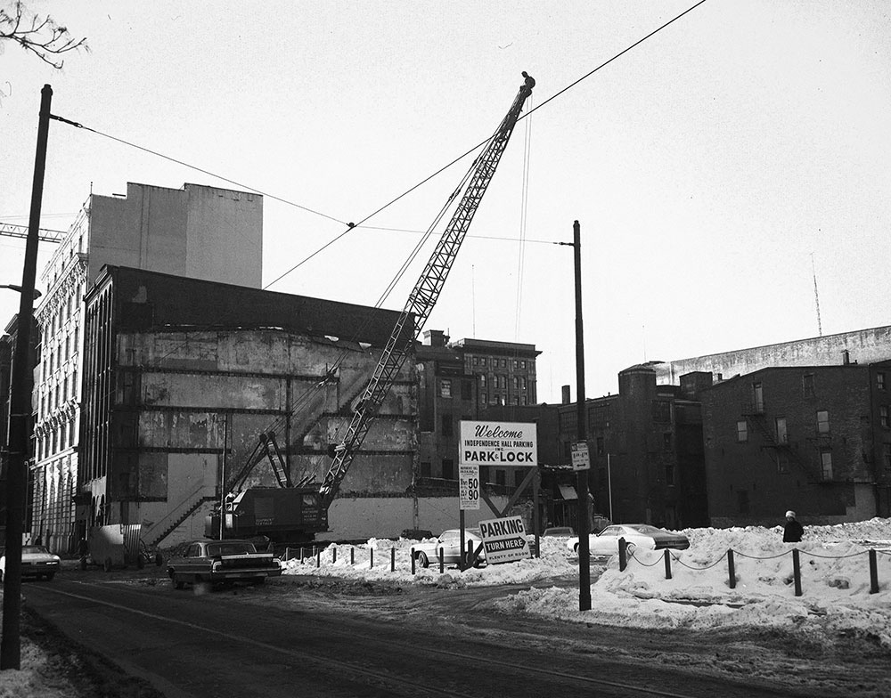 Demolition Equipment and Lot, 5th & Market
