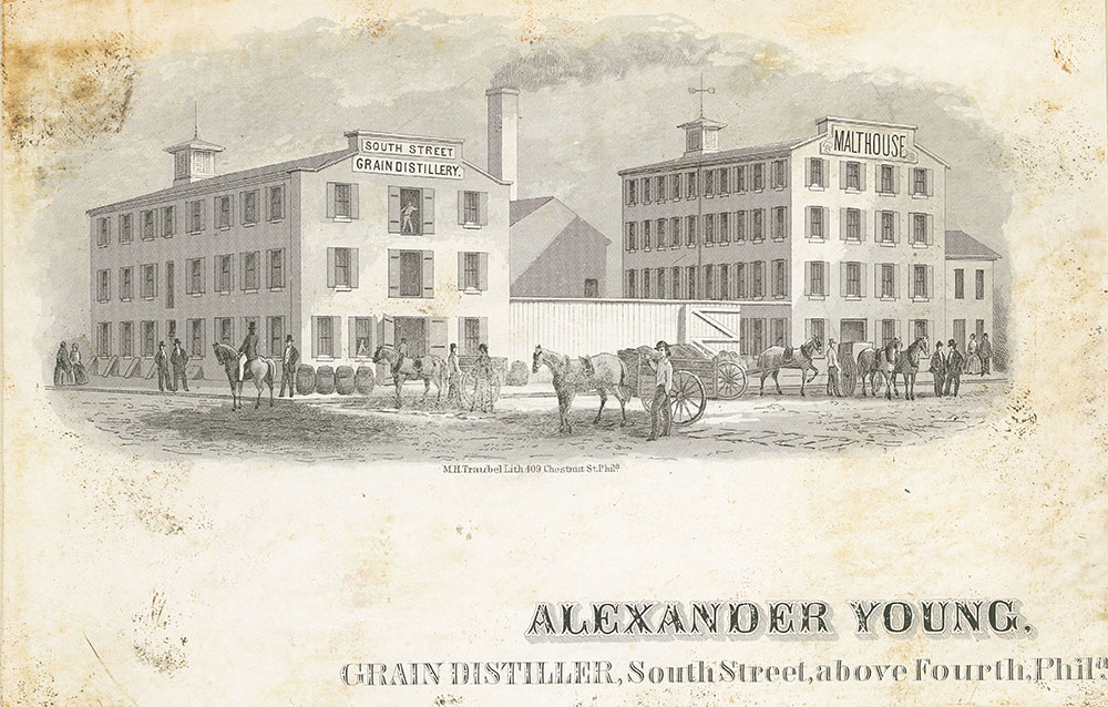 Alexander Young, grain distiller, South Street, above Fourth, Phila. [graphic].