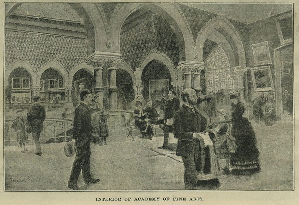 Interior of Academy of Fine Arts