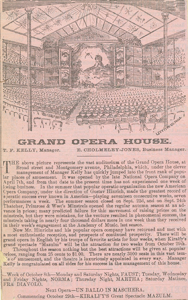 Grand Opera House.