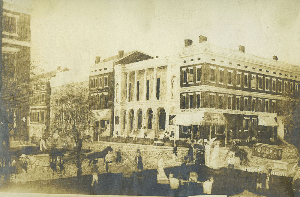 Chestnut St. Theatre. N. Side of Chestnut Street above 6th Street