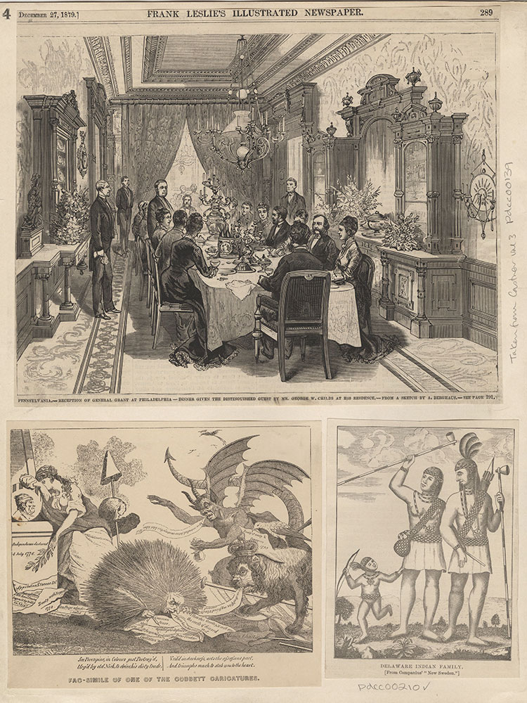 Reception of General Grant at Philadelphia