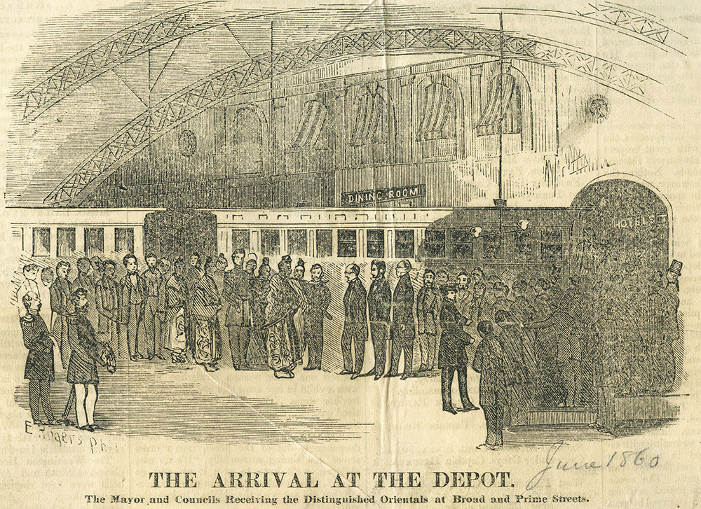 The Arrival at the Depot