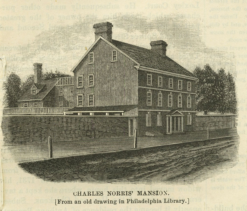 Charles Norris' Mansion.