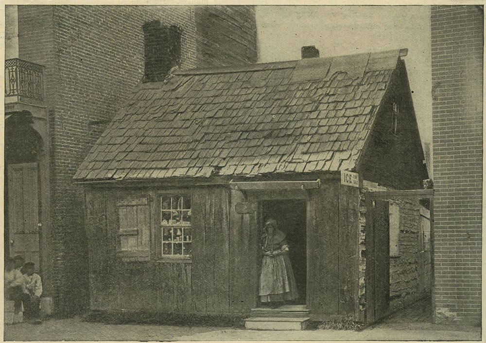 Old Log Cabin Kensington Avenue Digital Collections Free Library