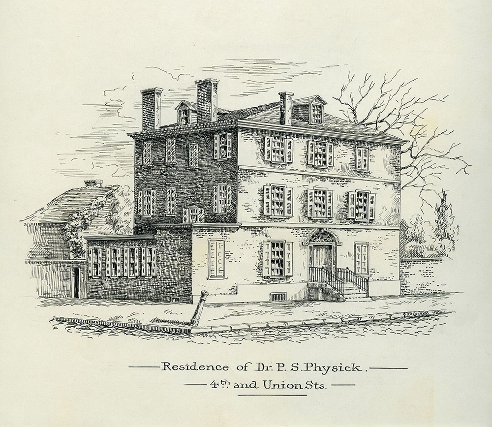 Residence of Dr. P. S. Physick