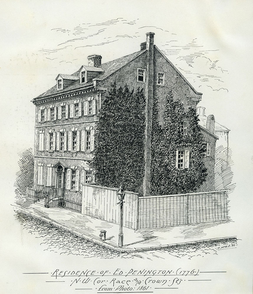 Residence of Ed Penington (1776).