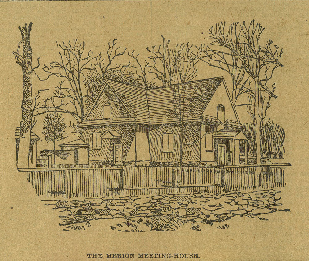 The Merion Meeting House.