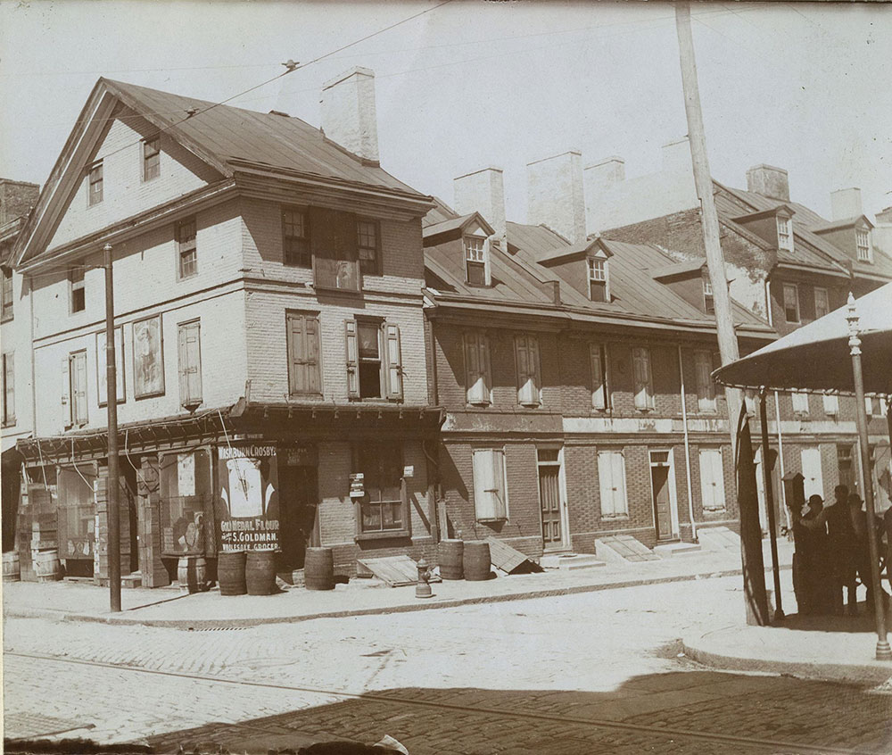 N. E. Corner. 3rd & Spruce Streets.