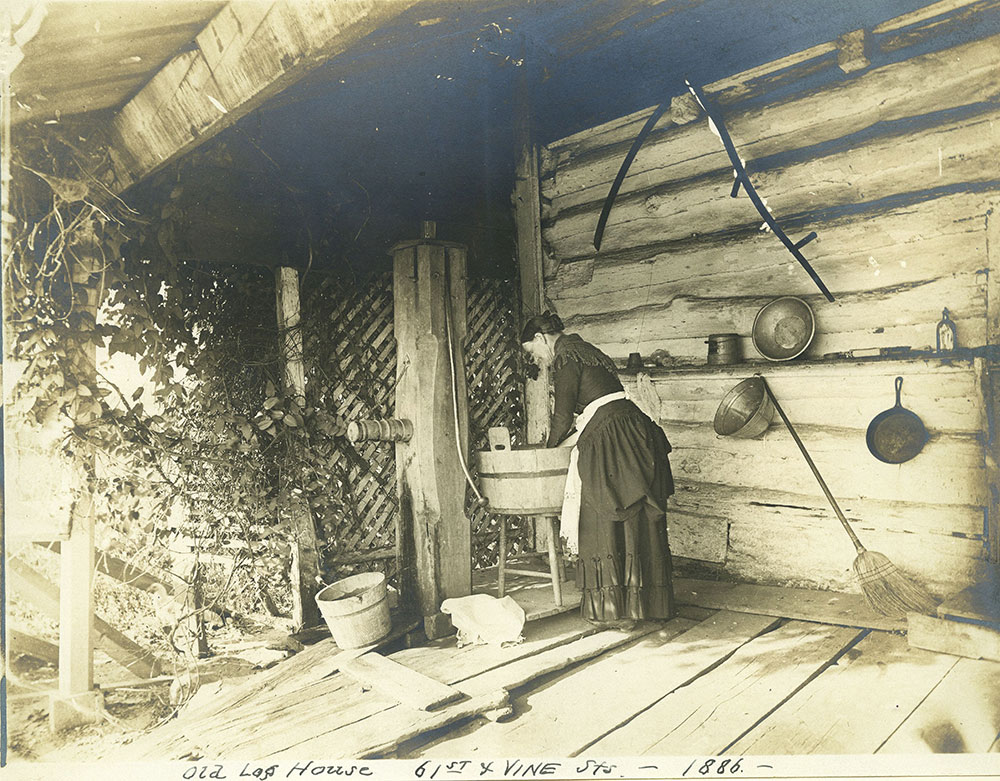 Old Log House.