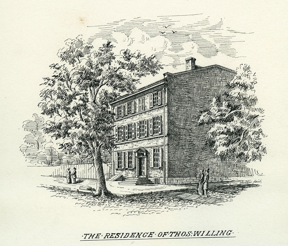 The Residence of Thomas Willing.