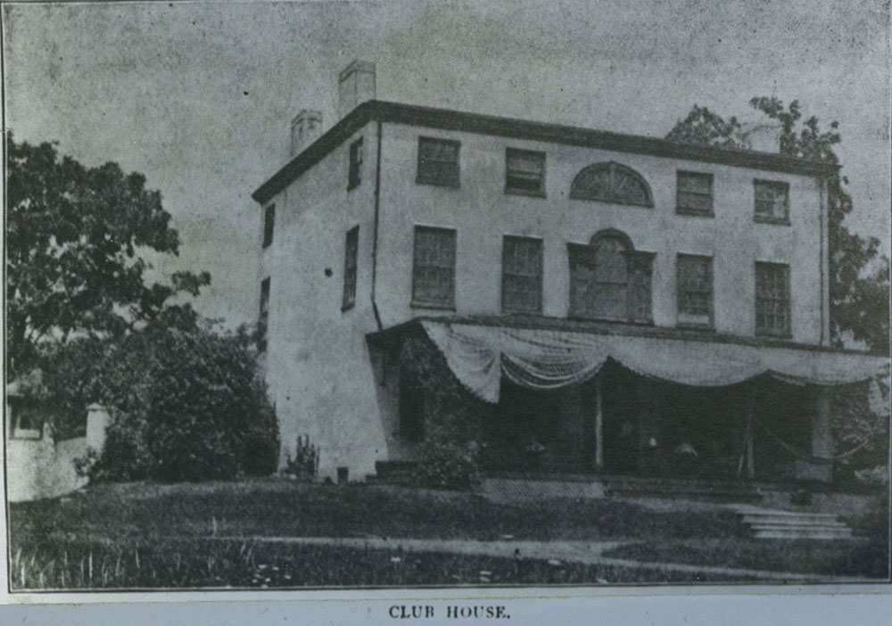 Club House, Philadelphia Gun Club, Formerly Bickley Mansion.