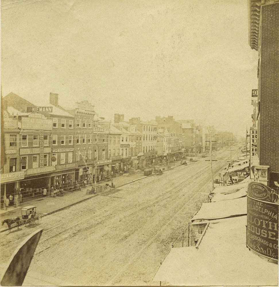 Market Street, West from 9th Street.