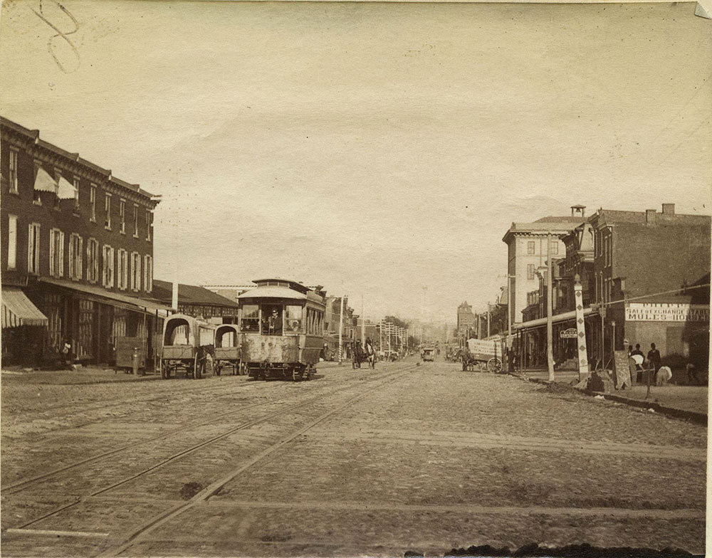 Market Street. East from 38th Street.