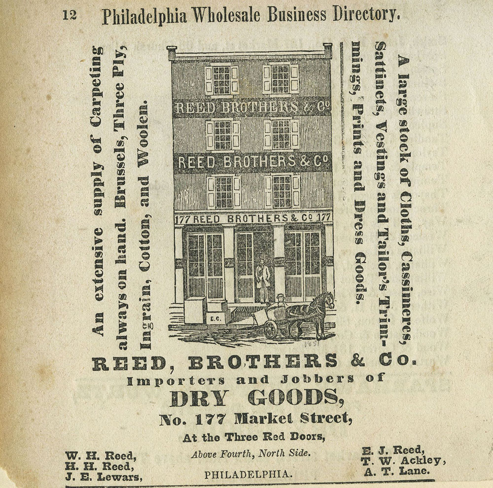 Reed, Brothers & Co. Dry Goods.