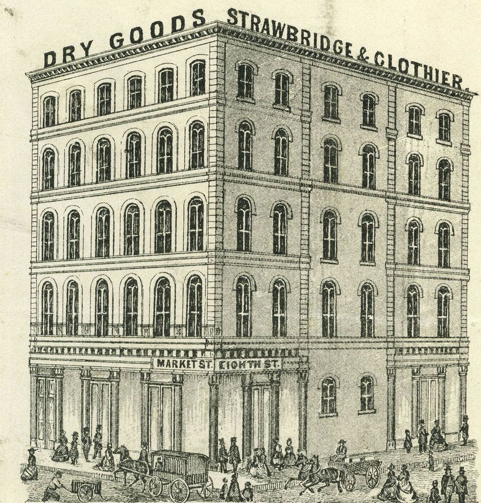 Strawbridge & Clothier Dry Goods.