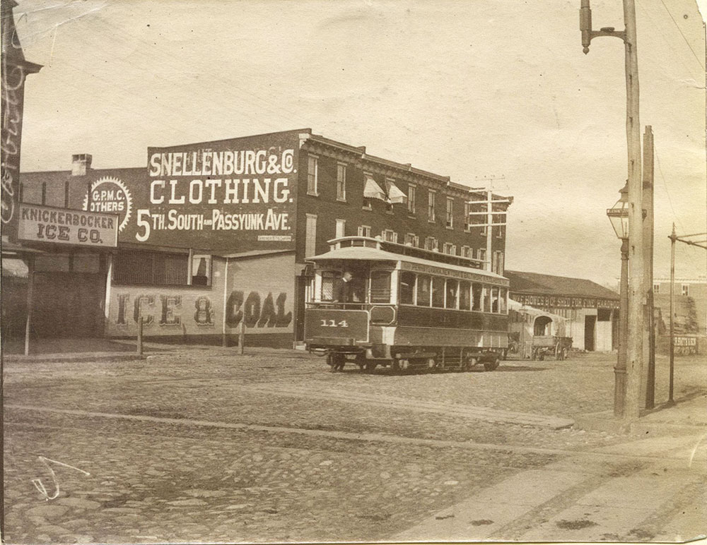 North Side of Market Street. East of 38th Street.