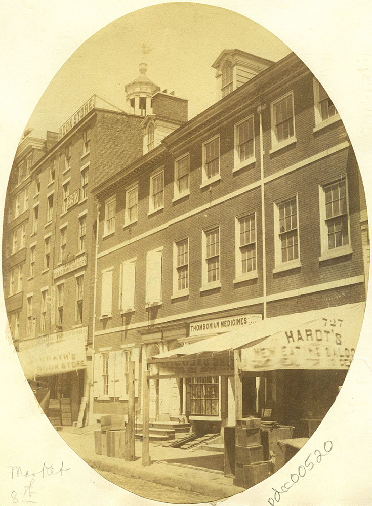 North Side of Market Street, West from Seventh Street.