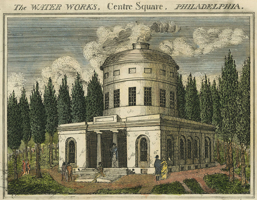 The Water Works, Centre Square. Philadelphia.