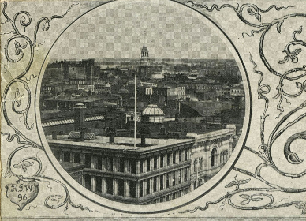 City Hall. View Towards the Delaware, from Independence Hall Tower.