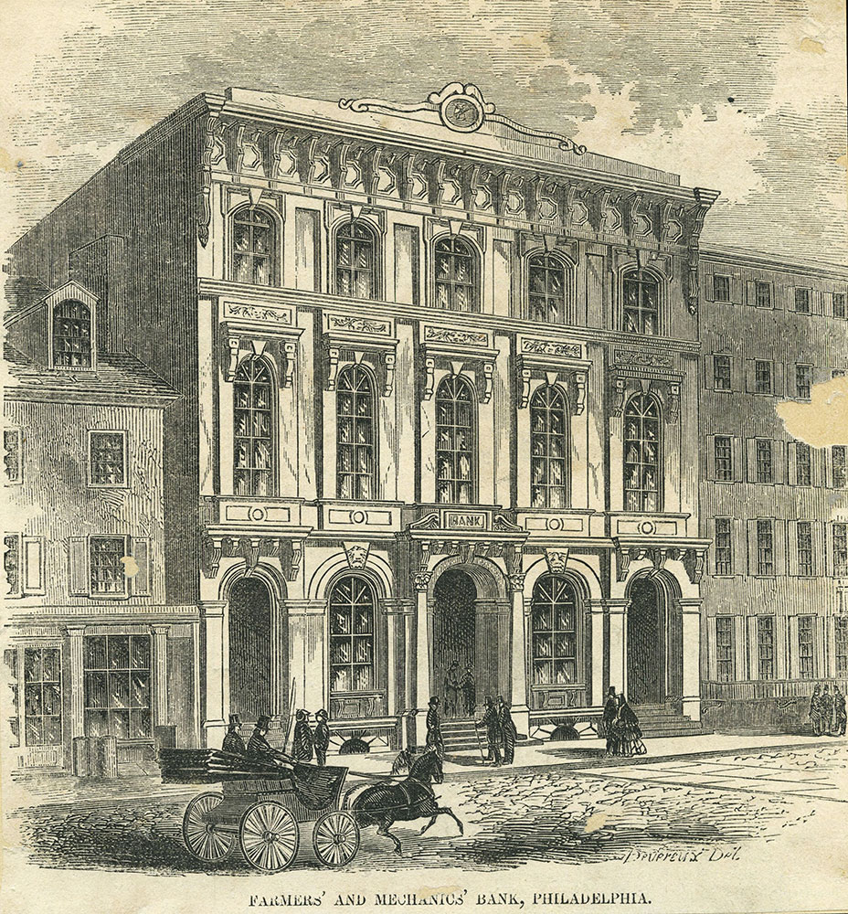 Farmers' and Mechanics' Bank, Philadelphia.