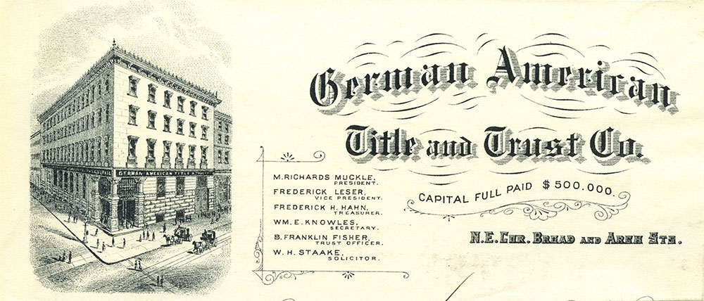German American Title and Trust Co.