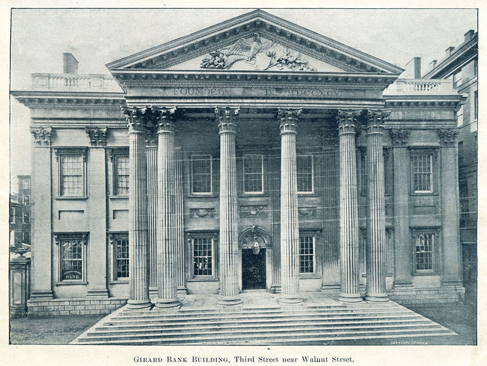 Girard Bank Building, Third Street near Walnut Street.