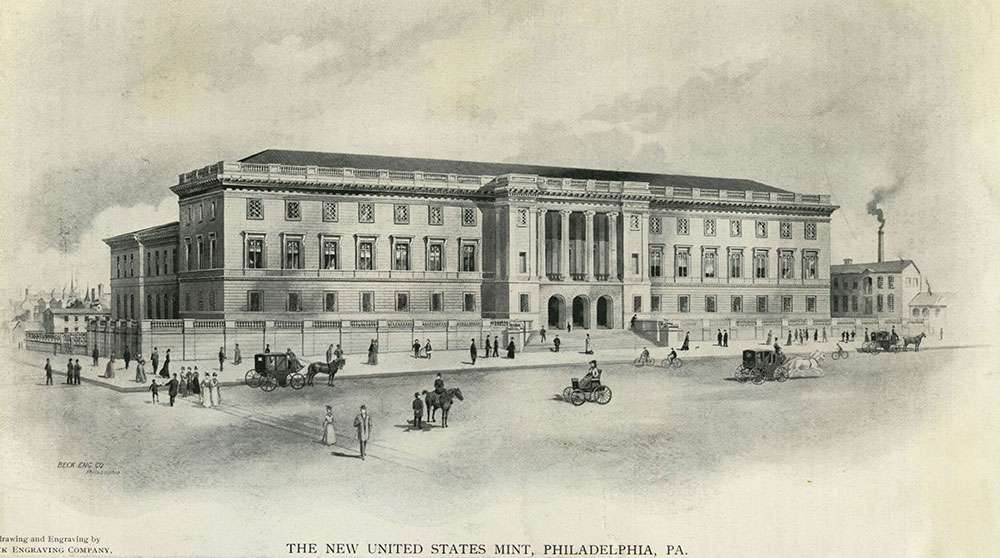 The New United States Mint, Philadelphia, PA.