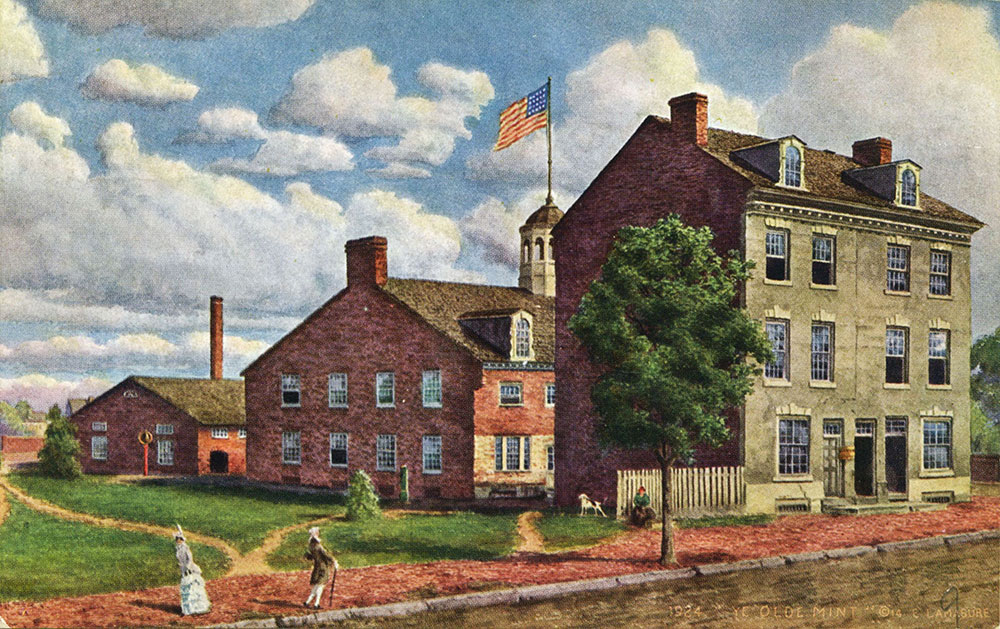 U. S. Mint. First Building.