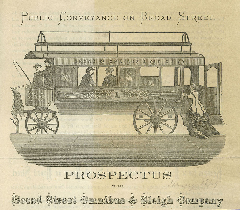 Broad Street Omnibus & Sleigh Company