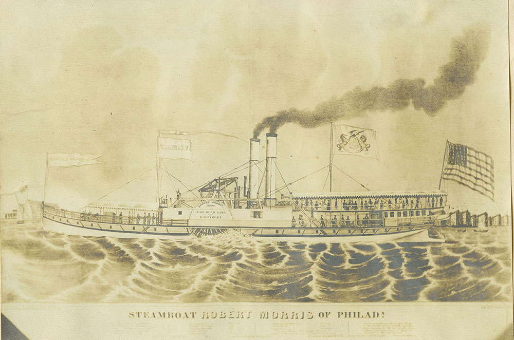 Steamboat Robert Morris of Philadelphia