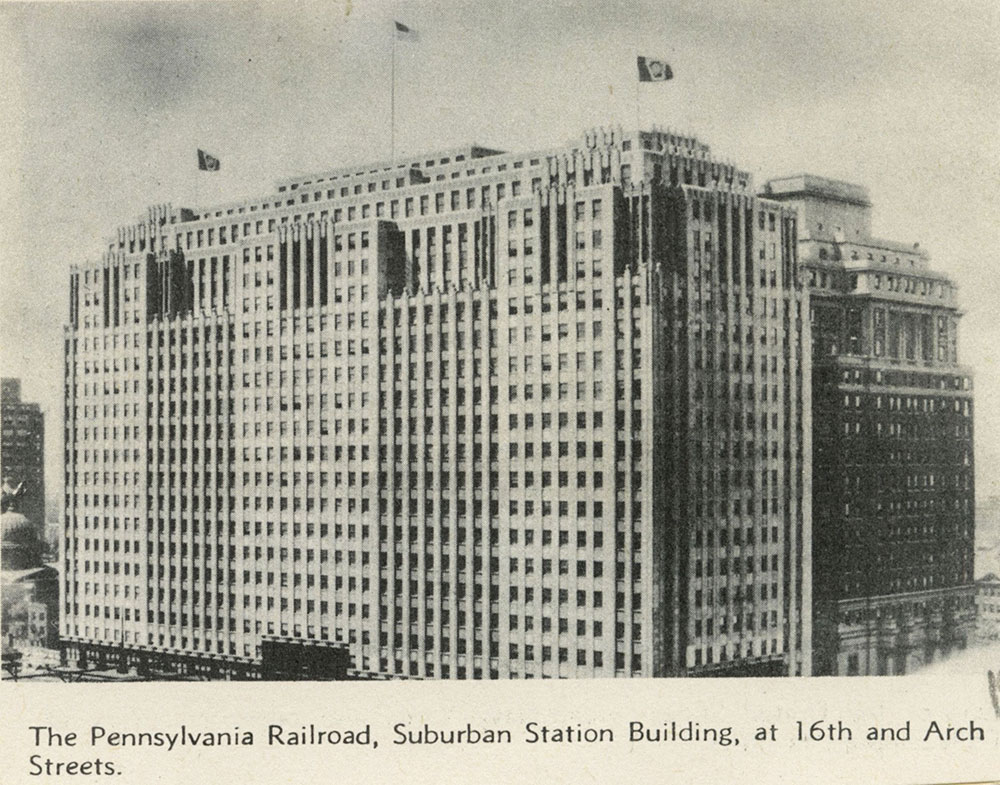 Pennsylvania Railroad Suburban Station Building.