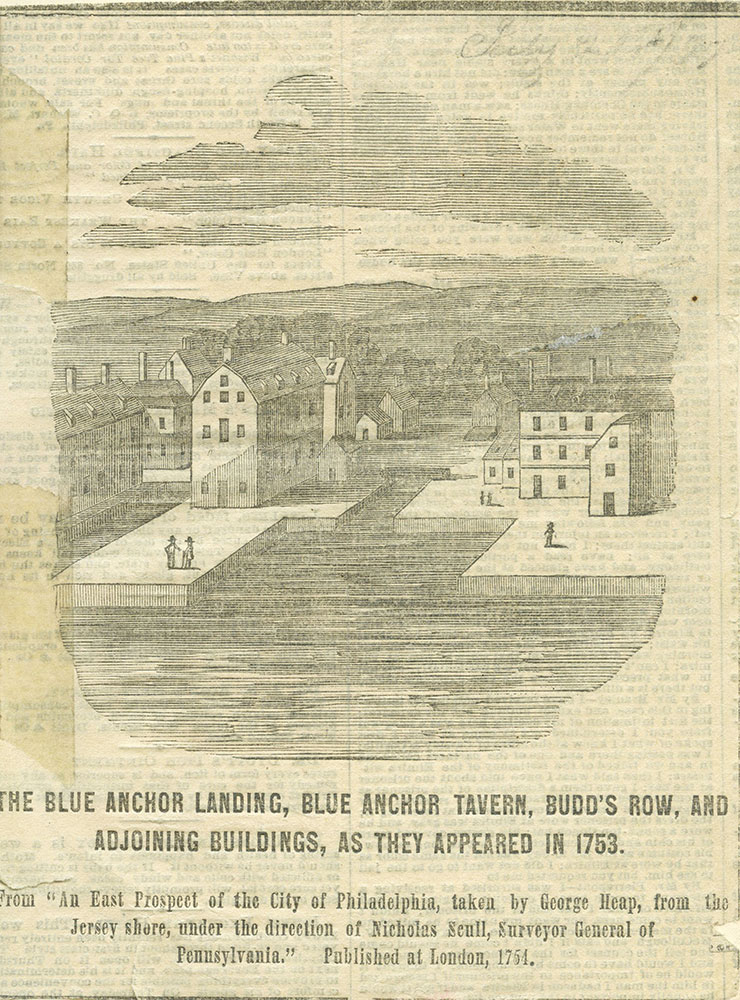 The Blue Anchor Landing and Blue Anchor Tavern.