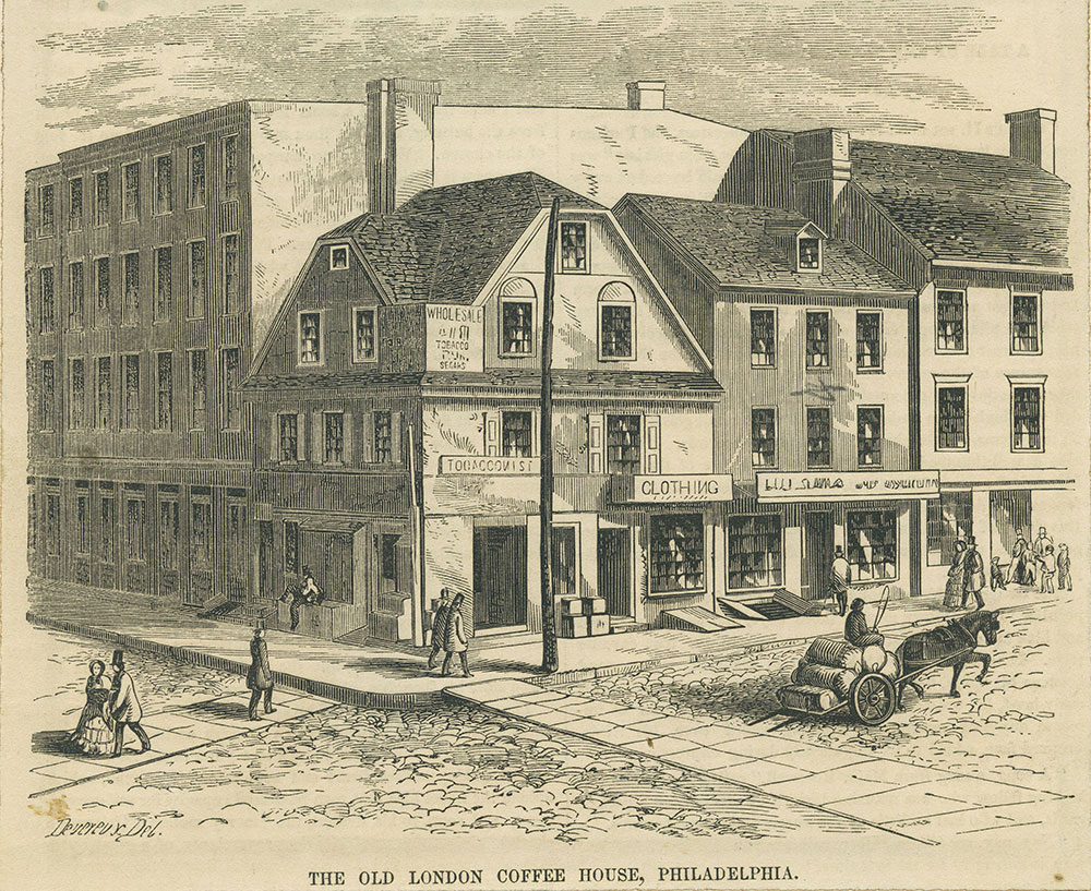 The Old London Coffee House, Philadelphia