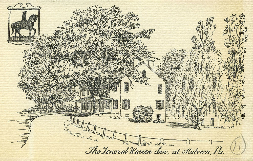 The General Warren Inn, at Malvern, Pa.