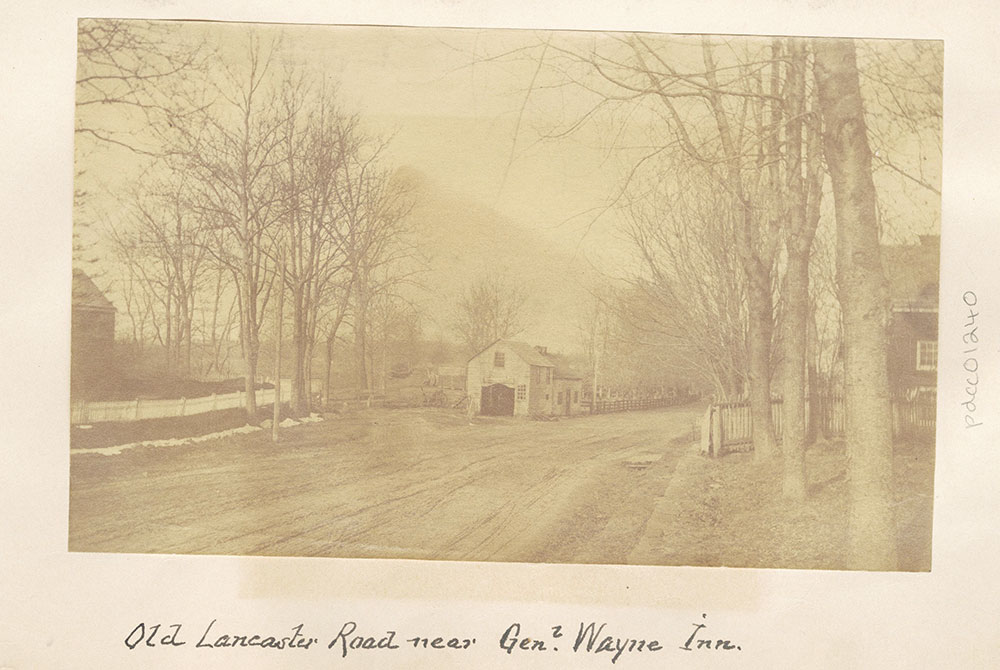 Old Lancaster Road near General Wayne Inn.