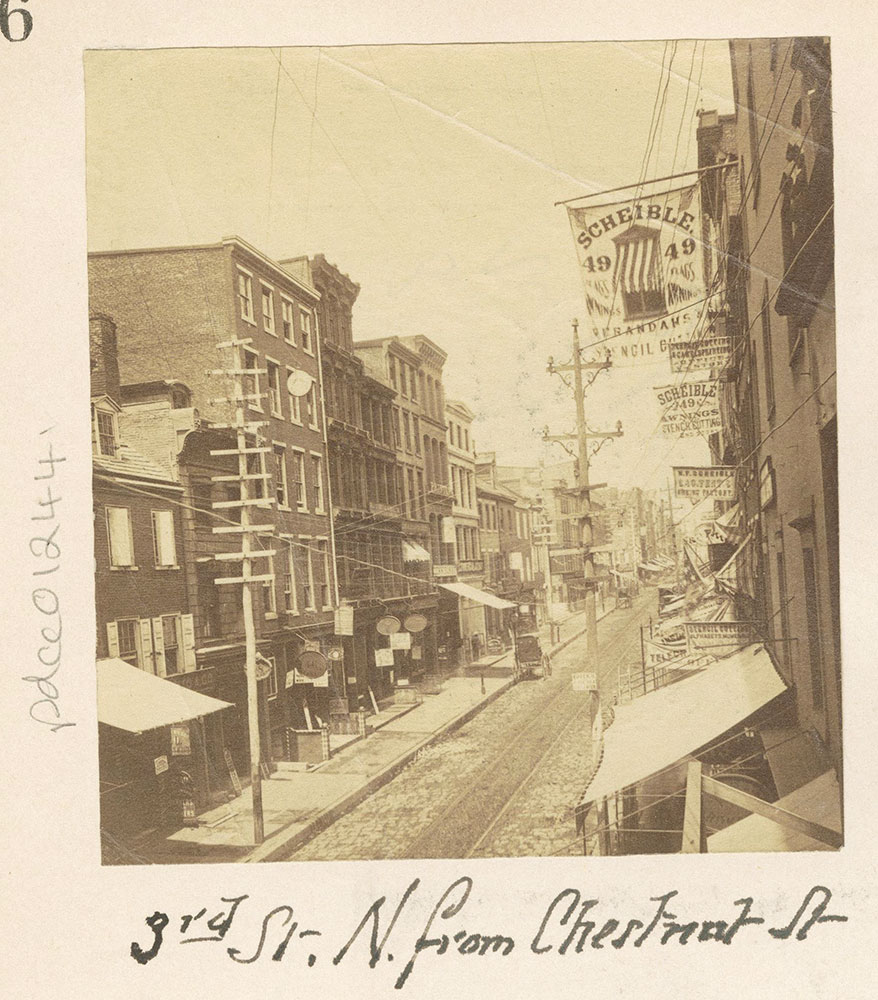 Third Street, North from Chestnut.