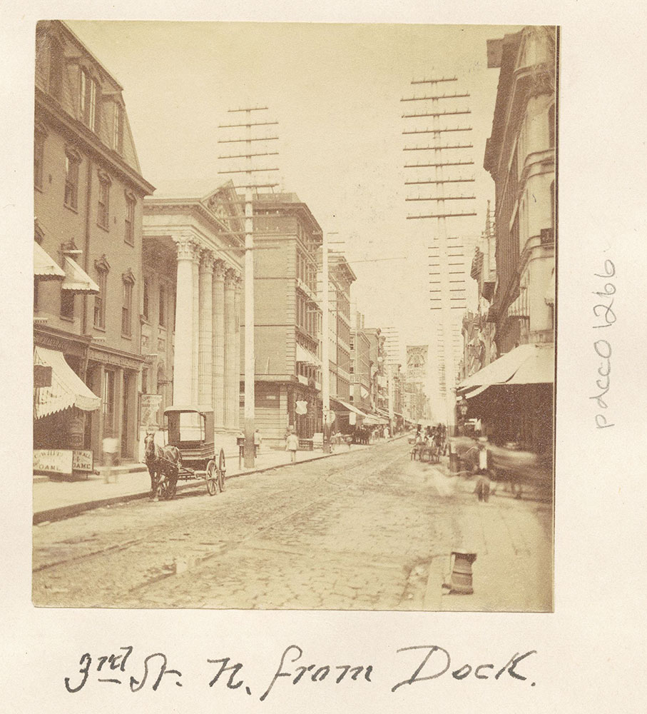 Third Street, North from Dock Street.